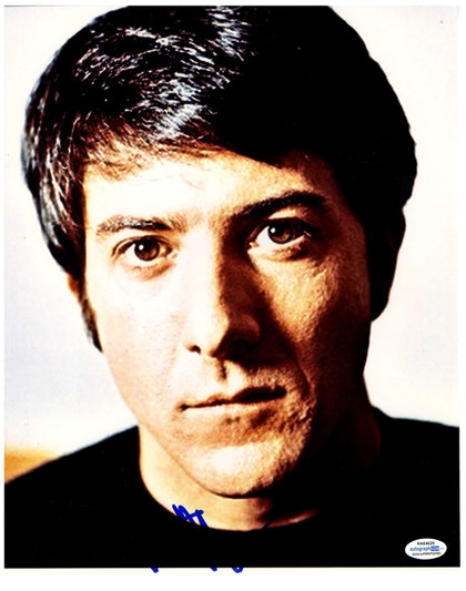 Dustin Hoffman Signed Autographed 11x14 Photo Young Portrait ACOA