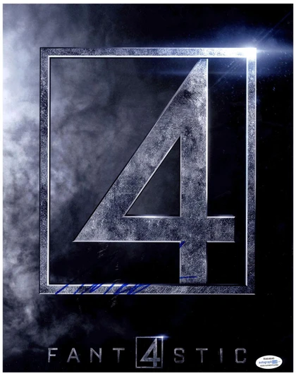 Fantastic Four Michael B. Jordan Signed Autographed 11x14 Photo ACOA