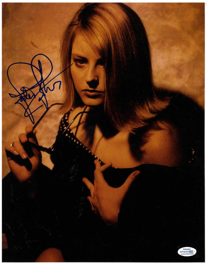 Jodie Foster Signed Autographed 11x14 Photo Oscar Winner ACOA