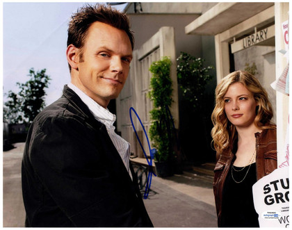 Joel McHale Signed Autographed 11x14 Photo Community Comedy Stand Up ACOA