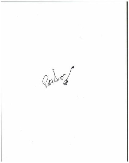 Pete Seeger Signed Autographed 11x14 Photo Version 1