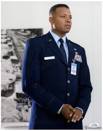 Terrence Howard Iron Man Signed Autographed 11x14 Photo James Rhodes ACOA