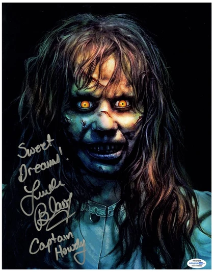 The Exorcist Linda Blair Signed Autographed 11x14 Photo ACOA Witness ITP Version 4