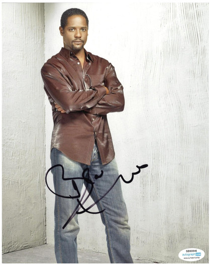 Blair Underwood Signed Autographed 8x10 Sexy Arms Crossed Photo