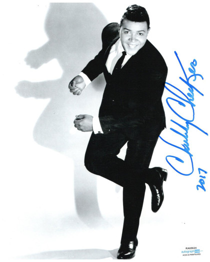 Chubby Checker Signed Autographed 8x10 Photo The Twist ACOA Version 1