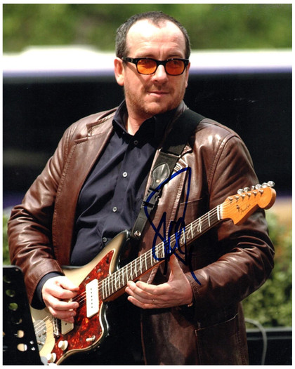 Elvis Costello Signed Autographed 8x10 Photo