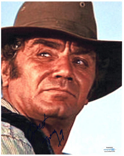Ernest Borgnine Signed Autographed 8x10 Photo ACOA Version 2