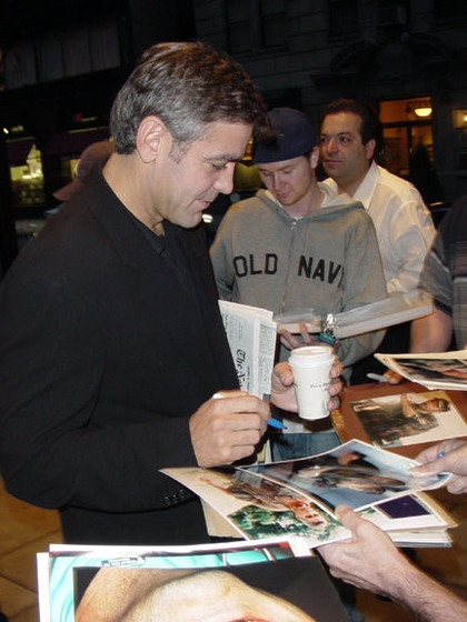 George Clooney Signed Autographed 8x10 Photo Ocean's 11