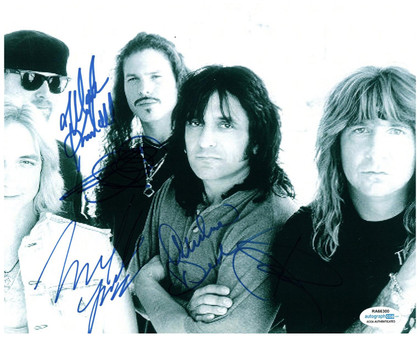Great White Signed Autographed 8x10 Photo ACOA Version 2