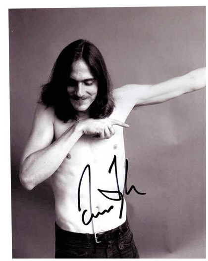 James Taylor Signed Autographed 8x10 BnW Photo RD