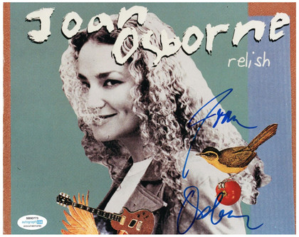 Joan Osborne Signed Autographed Relish Photo ACOA