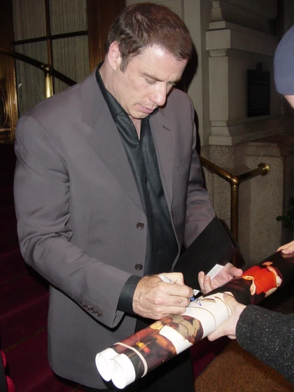 John Travolta Signed 8x10 Autographed Pulp Fiction Photo RD