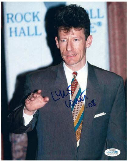 Lyle Lovett Signed Autographed 8x10 Photo ACOA Version 1