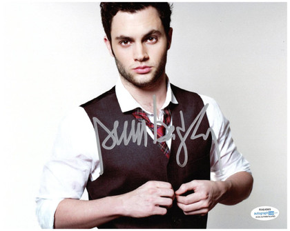 Penn Badgley Signed Autographed 8x10 Photo GOSSIP GIRL ACOA