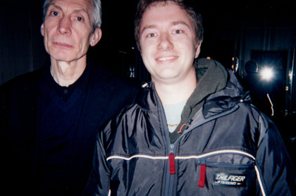 Rolling Stones Charlie Watts Signed Autographed 8x10 Drums Photo 2004 ACOA