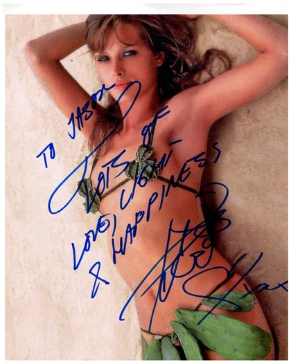Petra Nemcova Signed Autographed 8x10 String Bikini Model Photo