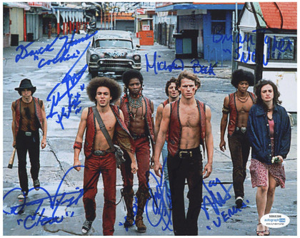 The Warriors Cast Signed 8x10 Photo Exact Proof ACOA Version 1