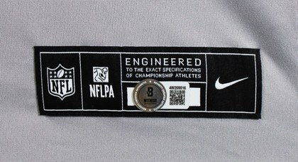 Broncos Patrick Surtain II Authentic Signed Gray Nike Game Jersey BAS Witnessed