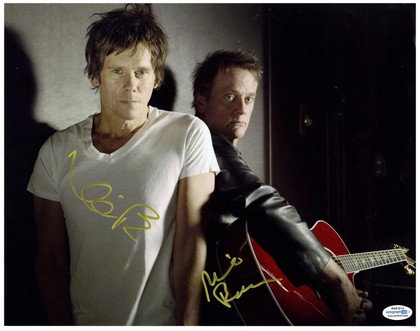 Bacon Brothers Signed Autographed 11x14 Photo Kevin Bacon ACOA Version 1