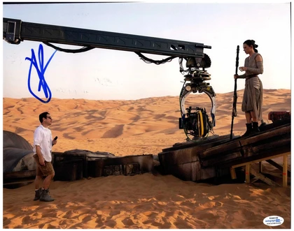 Star Wars J.J. Abrams Signed Autographed 11x14 Photo ACOA