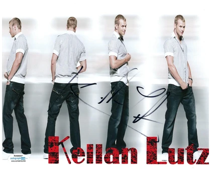 Kellan Lutz Signed Autographed 8x10 Photo Hot Sexy Gay Interest ACOA
