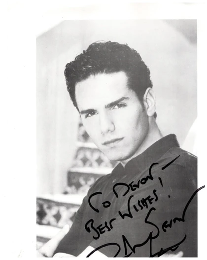 Paul Anthony Stewart Signed Autographed 8x10 b/w Photo Guiding Light