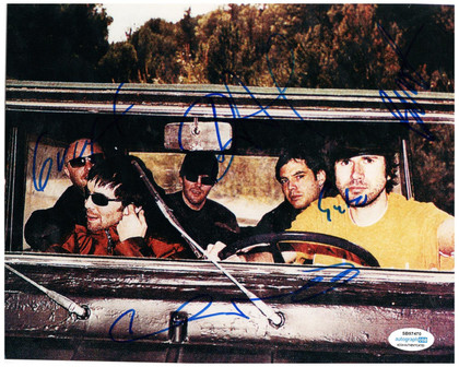 Super Furry Animals Signed Autographed Rock Band Photo