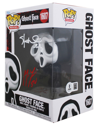 Matthew Lillard & Skeet Ulrich Scream Signed #1607 Funko Pop Figure BAS Witness