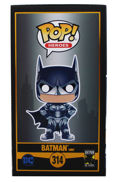 George Clooney Batman & Robin Signed Batman #314 Funko Pop Figure BAS #BQ48267