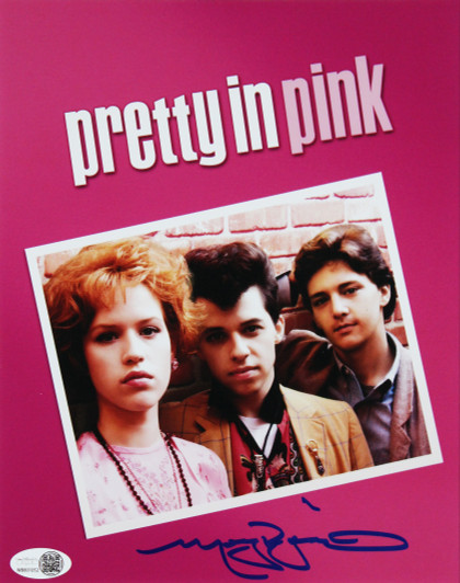 Molly Ringwold Pretty in Pink Signed 8x10 Framed Photo JSA Witness #WB801052