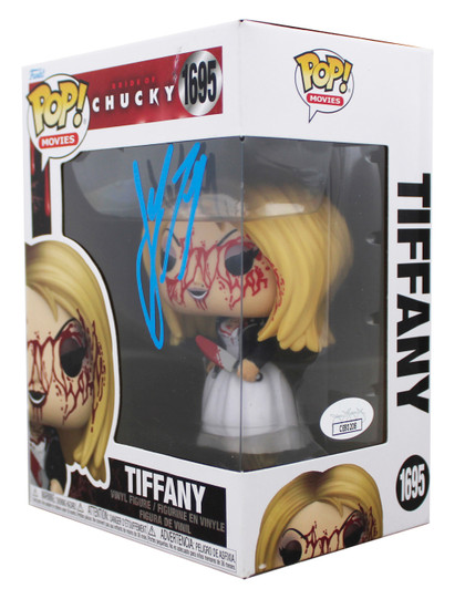 Jennifer Tilly Bride of Chucky Signed #1695 Funko Pop Vinyl Figure JSA #CE80208