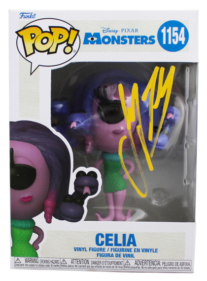 Jennifer Tilly Monsters Signed Celia #1154 Funko Pop Vinyl Figure JSA #CE80210