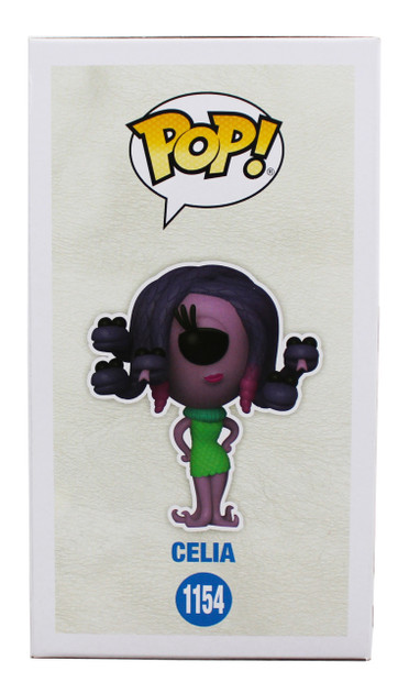 Jennifer Tilly Monsters Signed Celia #1154 Funko Pop Vinyl Figure JSA #CE80210