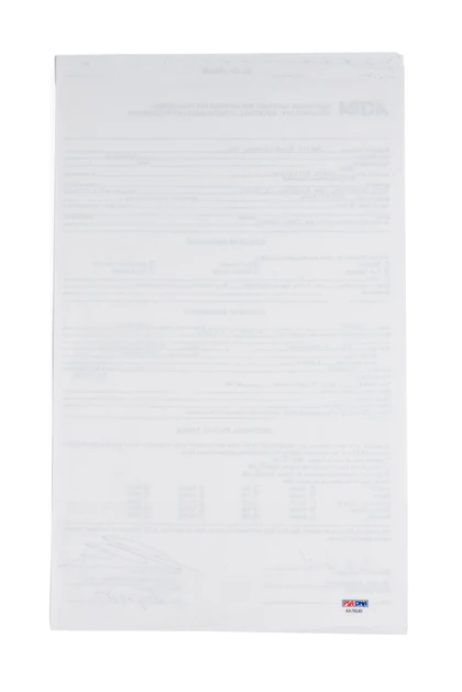 Woody Harrelson Hand-Signed 1987 Entertainment Contract
