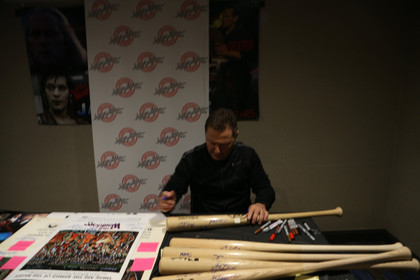 Warriors Cast Signed X7 Baseball Bat James Remar +6 Exact Proof