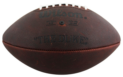 Jets Joe Namath Signed Official Wilson Throwback "Duke" Football BAS #BW21093