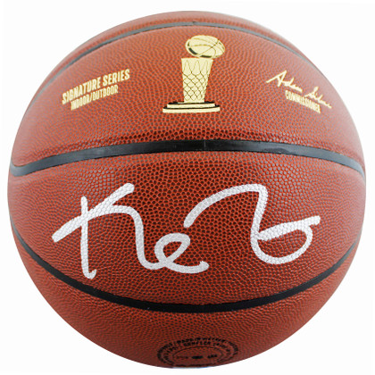 Celtics Kevin Garnett Authentic Signed Wilson Trophy Series Basketball JSA Wit
