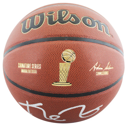 Celtics Kevin Garnett Authentic Signed Wilson Trophy Series Basketball JSA Wit