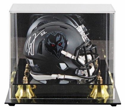 Ravens Ray Lewis Signed 2026 On-Field Alt Speed Mini Helmet W/ Case BAS Witness
