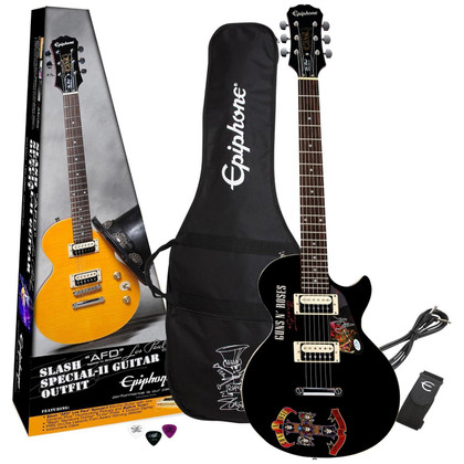 Guns N Roses Slash Signed His Model Epiphone Special II Graphics
