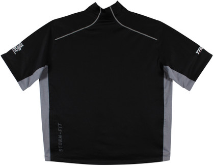 John Daly Authentic Signed Match Worn Black Nike Quarter Zip Shirt BAS #BH00334