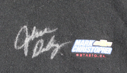 John Daly Signed Match Worn Black Johnstons of Elgin Cashmere Sweater BAS