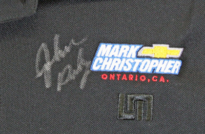 John Daly Authentic Signed Match Worn Black Loudmouth Polo Shirt BAS #BK84777