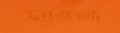 John Daly Authentic Signed Match Worn Orange Loudmouth Polo Shirt BAS #BK84780