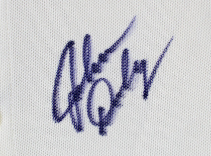 John Daly Authentic Signed Match Worn White Loudmouth Polo Shirt BAS #BK84744