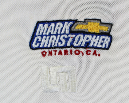 John Daly Authentic Signed Match Worn White Loudmouth Polo Shirt BAS #BK84744
