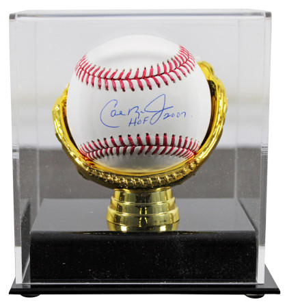 Orioles Cal Ripken Jr. "HOF 2007" Authentic Signed Oml Baseball w/ Case Fanatics Version 1