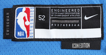 Thunder Shai Gilgeous-Alexander Signed Blue Nike Icon Ed. Jersey PSA #AQ71719