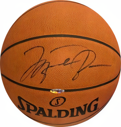 Michael Jordan Signed Spalding Official Leather Nba Game Basketball  Goat Authentics Full Letter Of Authenticity/Upper Deck Holo
