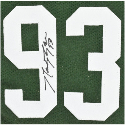 The New York Sack Exchange Signed Football Jersey JSA Witness ITP JSA